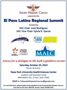 El Paso Regional Summit Flyer