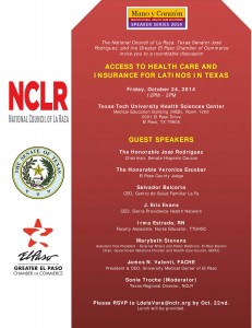 NCLR Sen.Rodriguez Roundtable Invitation